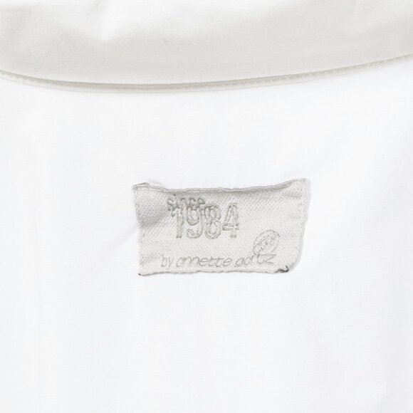 Annette Gortz SS/12 White Oversized Cotton Buttoned Shirt - Picture 9 of 9